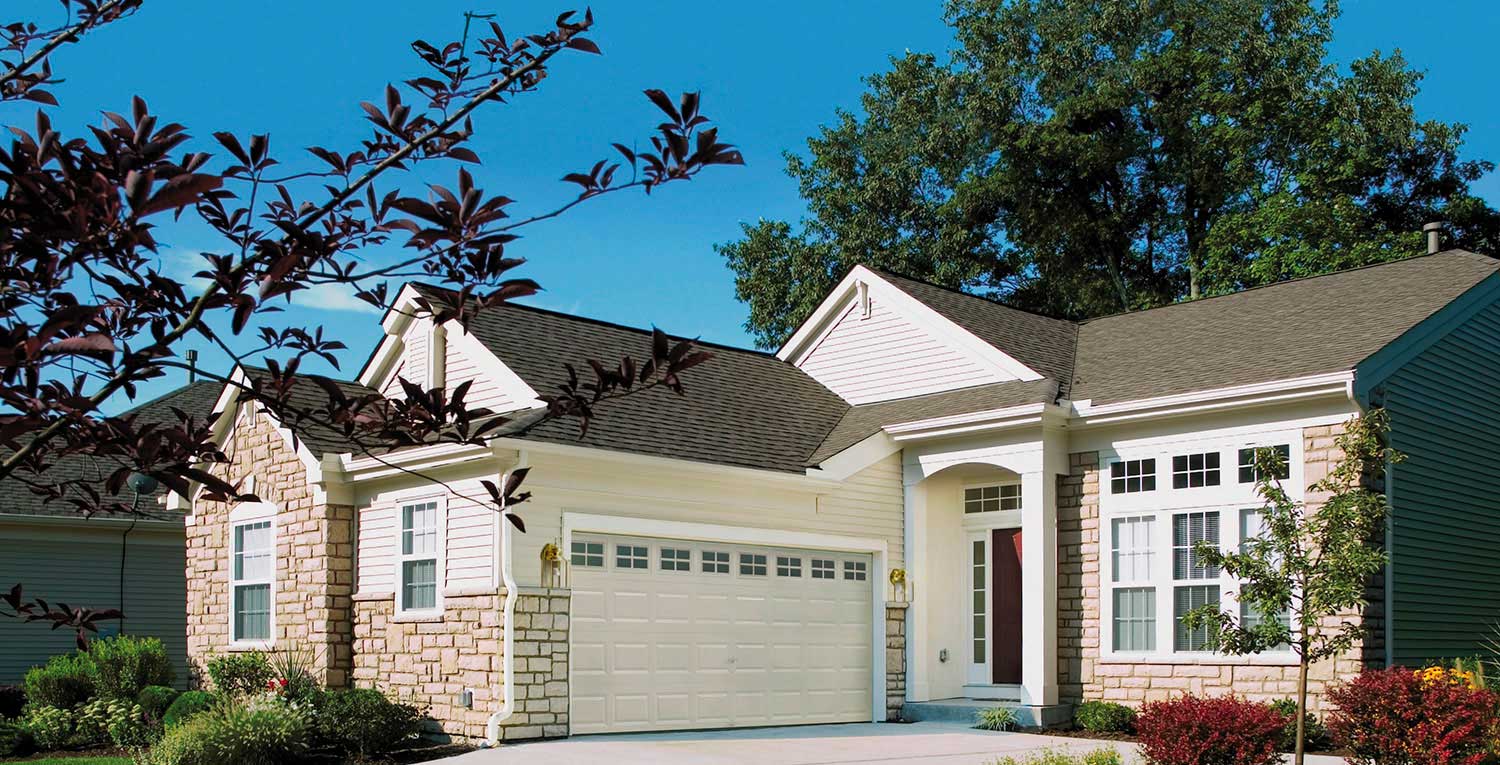 traditional garage door