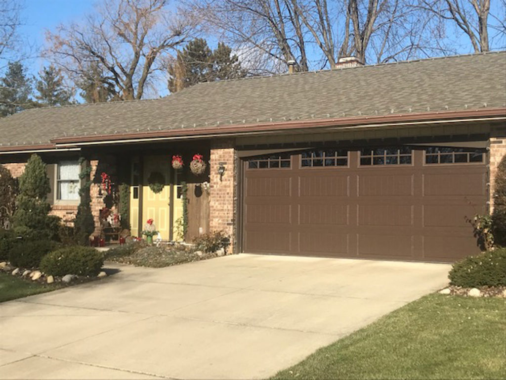 faux wood garage doors