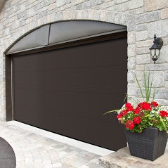 flushed panel garage door