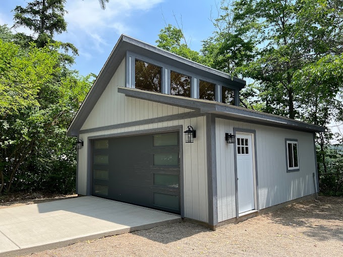 AJ Door - Garage Door Service - mid-century modern garage doors